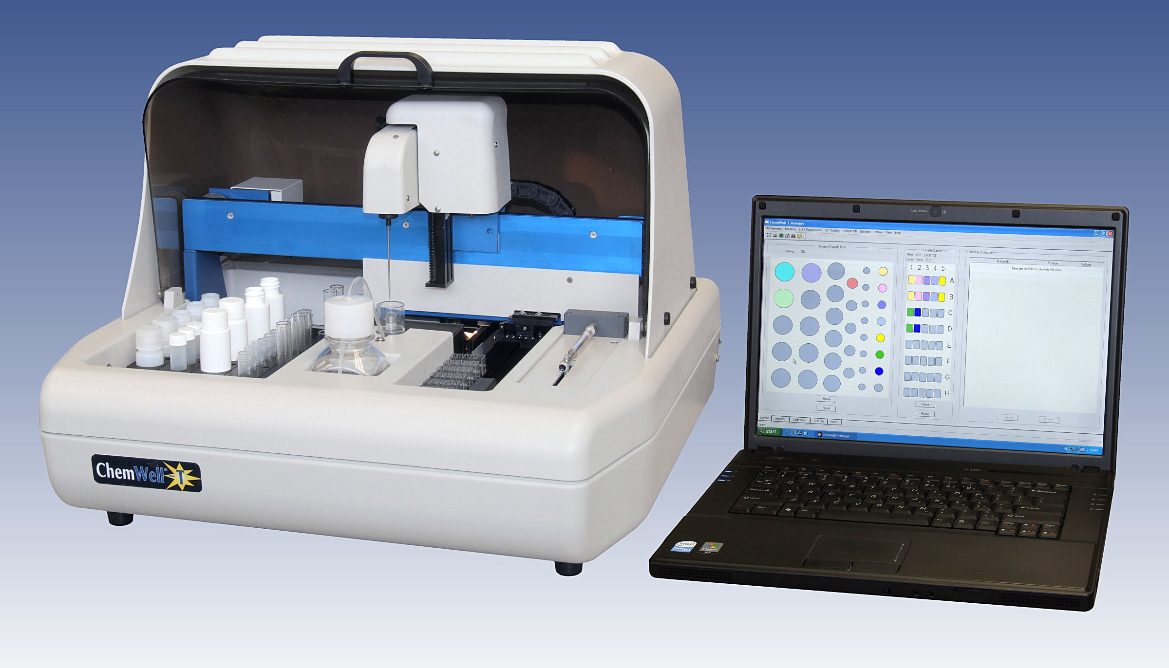 Image: The ChemWell-T Automatic Chemistry Analyzer (Photo courtesy Awareness Technology).